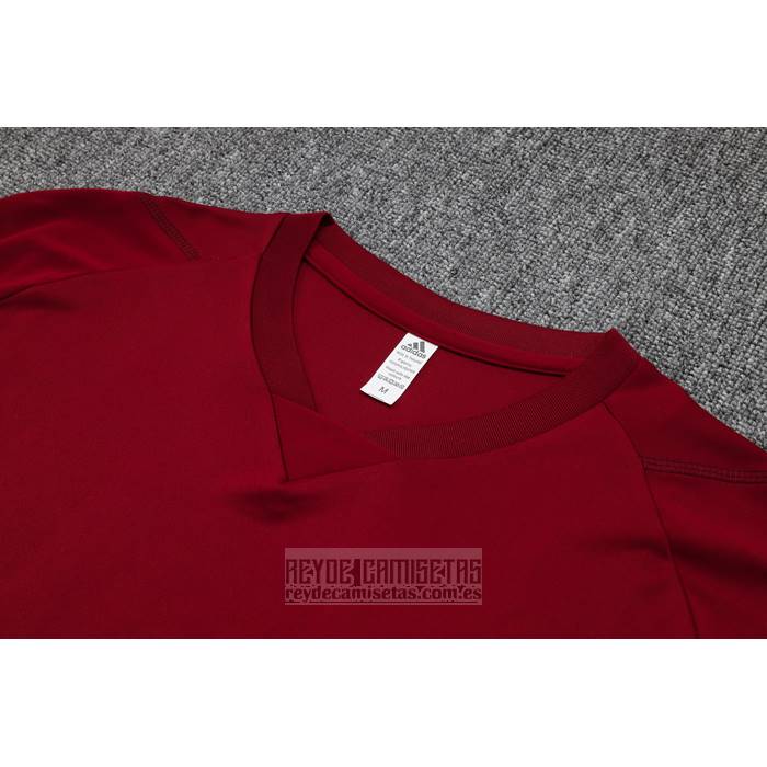 Chandal del Arsenal Manga Corta 2023-2024 Rojo - Pantalon Corto